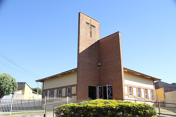 A moderna capela de São José, em foto de Néia Rosseto, de  03/06/2017