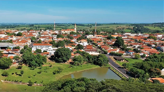 Vista parcial da cidade